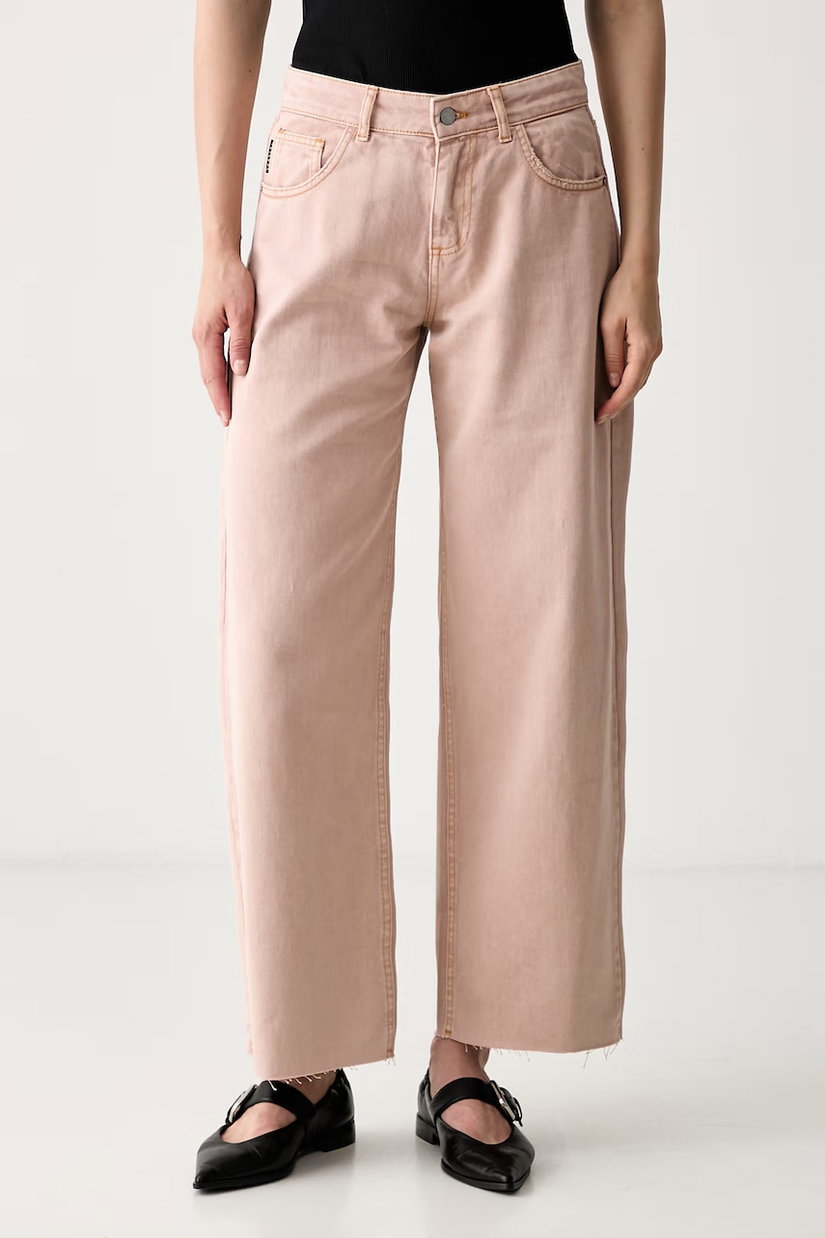 Haveone blugi relaxed fit pentru femei