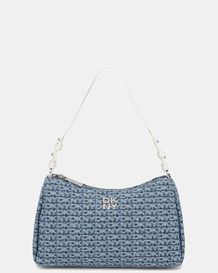 DKNY hobo bag pentru femei din denim REMY