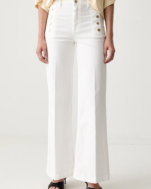ViCOLO blugi wide leg pentru femei