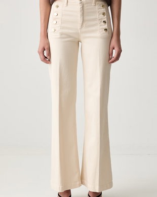 ViCOLO blugi wide leg pentru femei