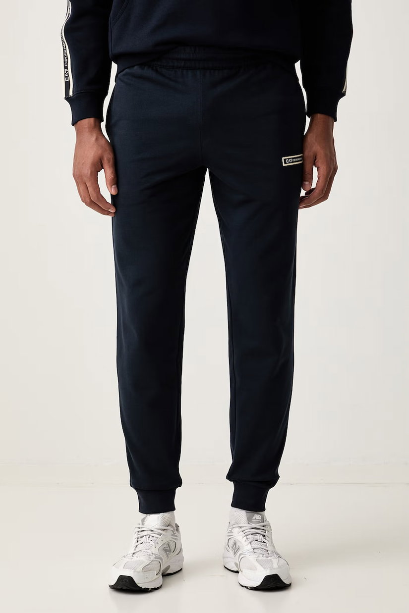 EA7 Emporio Armani pantaloni de trening pentru bărbați din bumbac