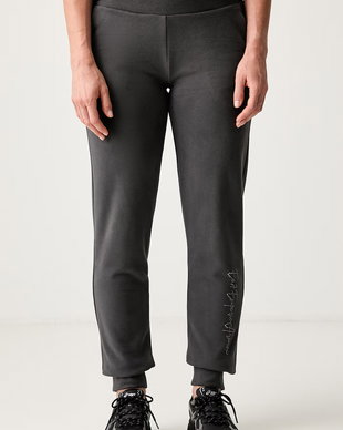 EA7 Emporio Armani pantaloni de trening pentru femei cu bumbac