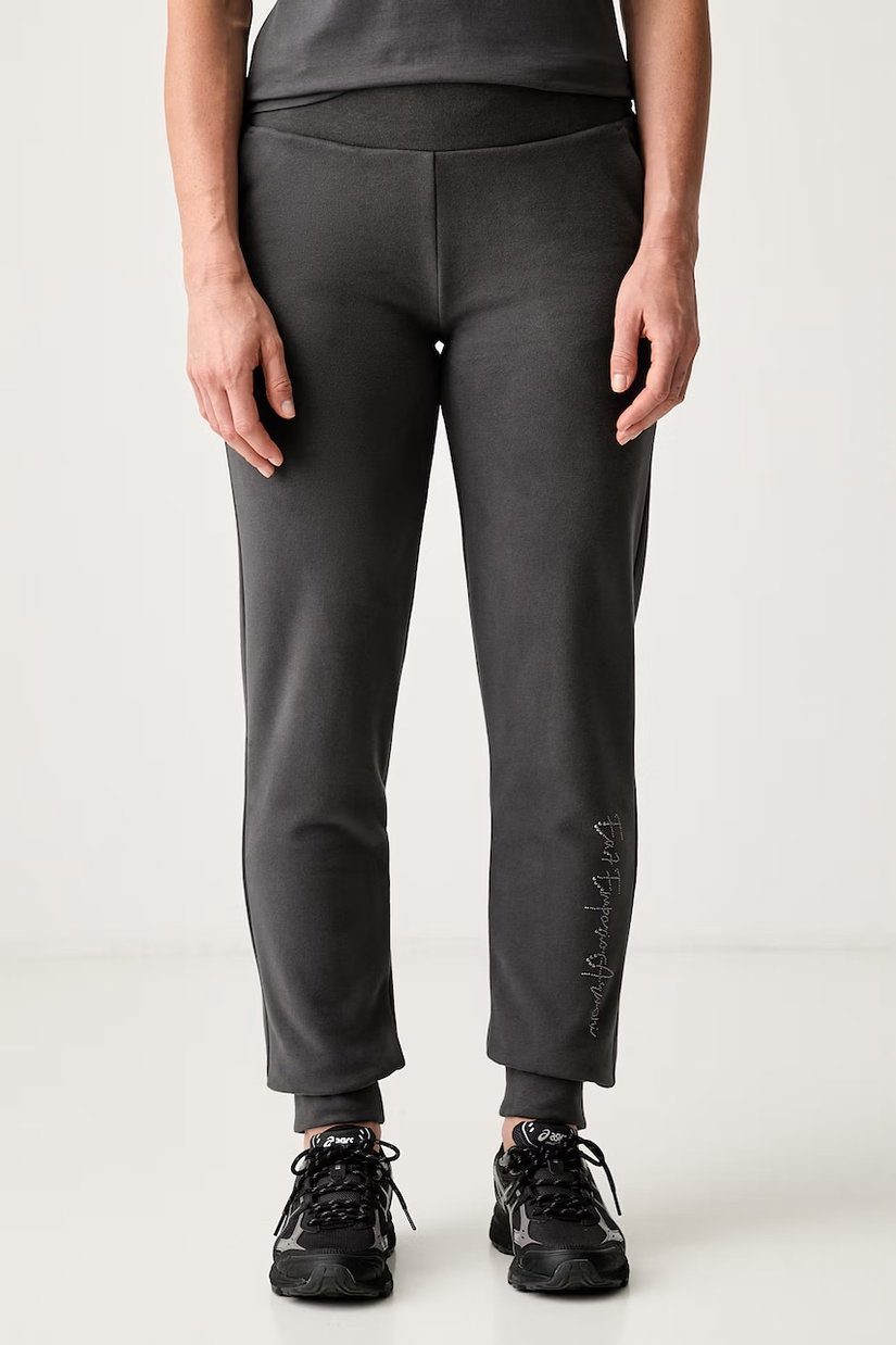 EA7 Emporio Armani pantaloni de trening pentru femei cu bumbac
