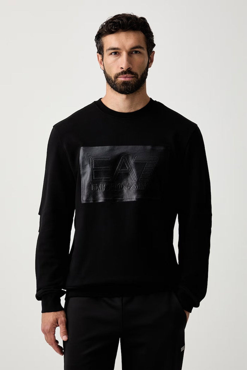 EA7 Emporio Armani hanorac pentru bărbați din bumbac