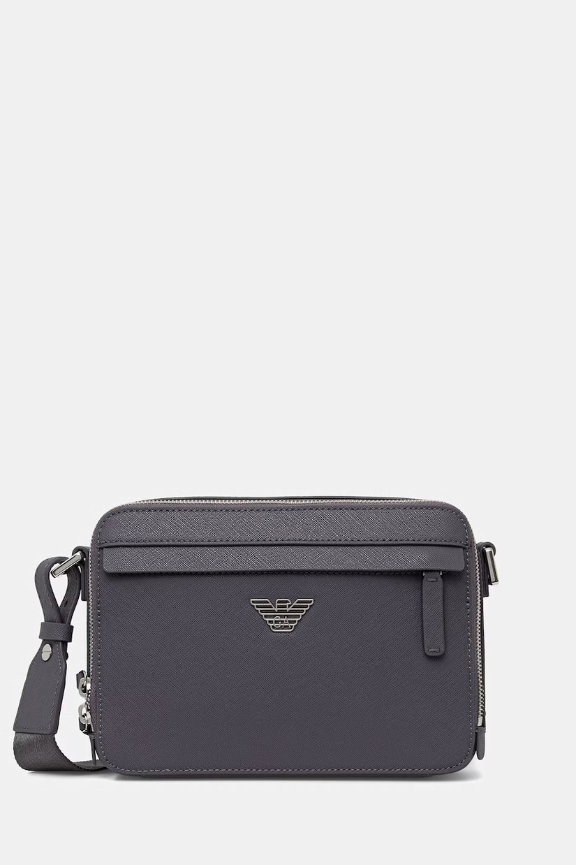 Emporio Armani geantă mică pentru bărbați cu imitație de piele