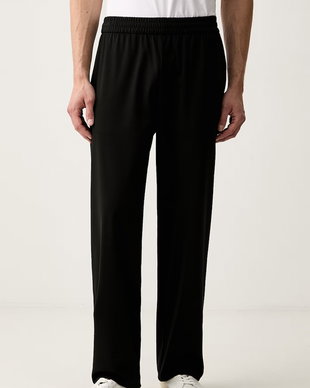 Emporio Armani pantaloni pentru bărbați cu lyocell