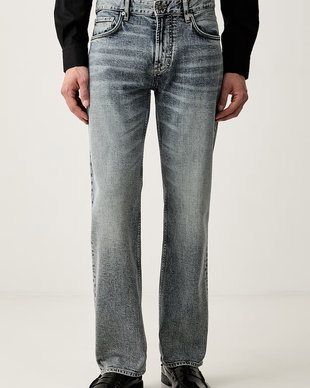 Emporio Armani blugi straight pentru bărbați