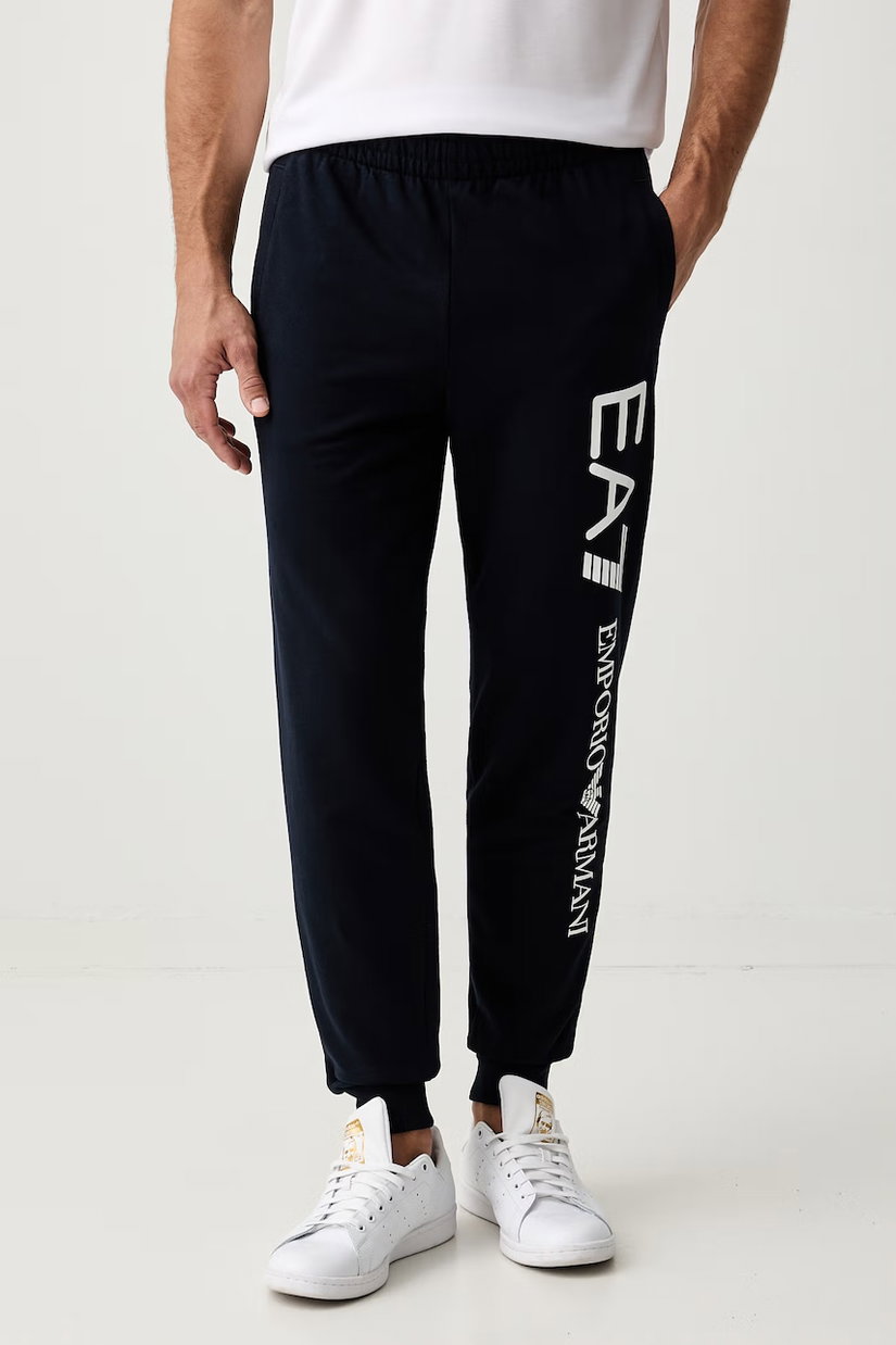 EA7 Emporio Armani pantaloni de trening pentru bărbați din bumbac