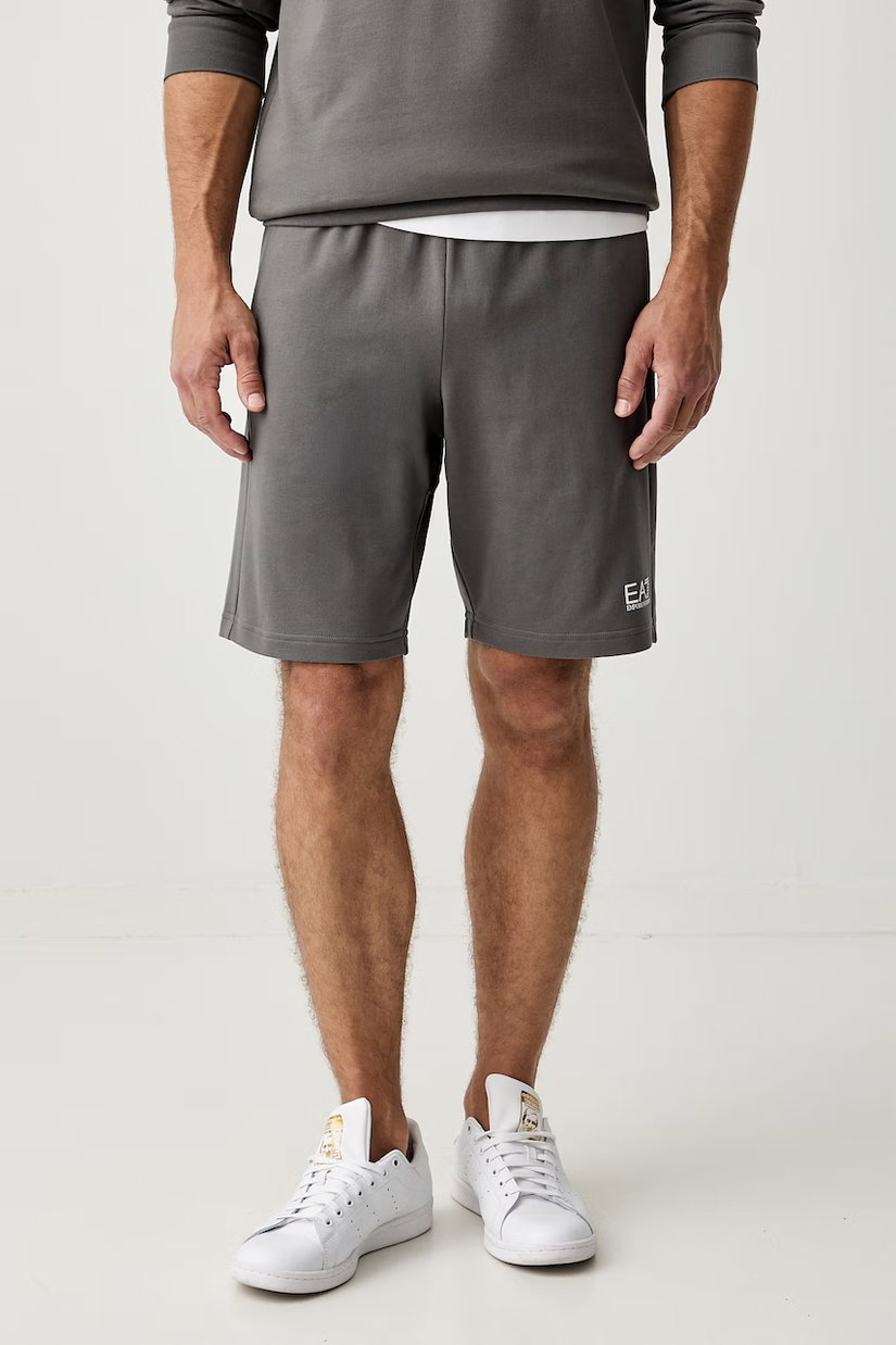 EA7 Emporio Armani pantaloni scurți de trening pentru bărbați, din bumbac
