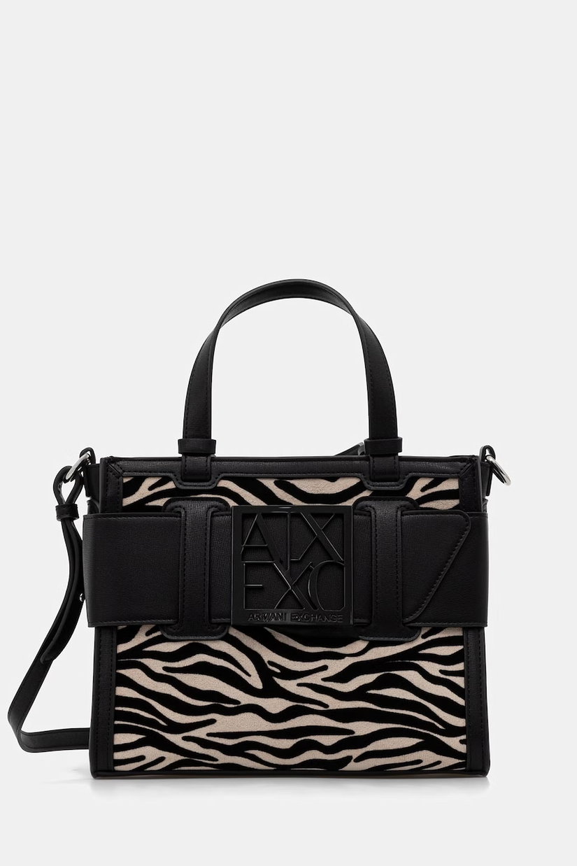 Armani Exchange tote bag pentru femei cu imitație de piele