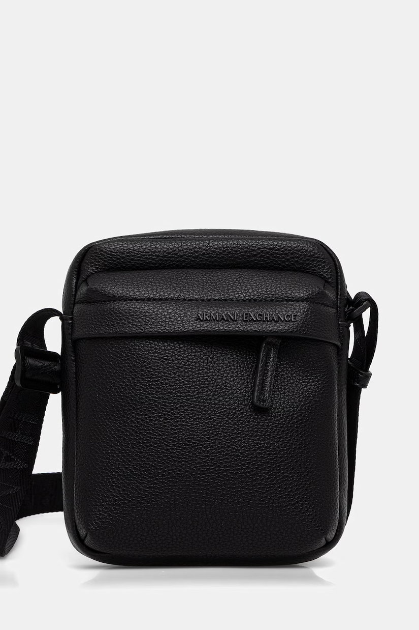 Armani Exchange geantă mică pentru bărbați cu imitație de piele