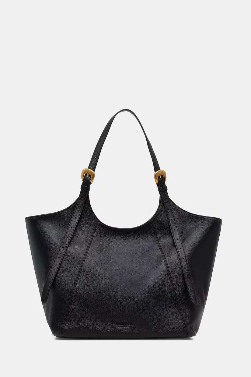 Twinset tote bag pentru femei din piele