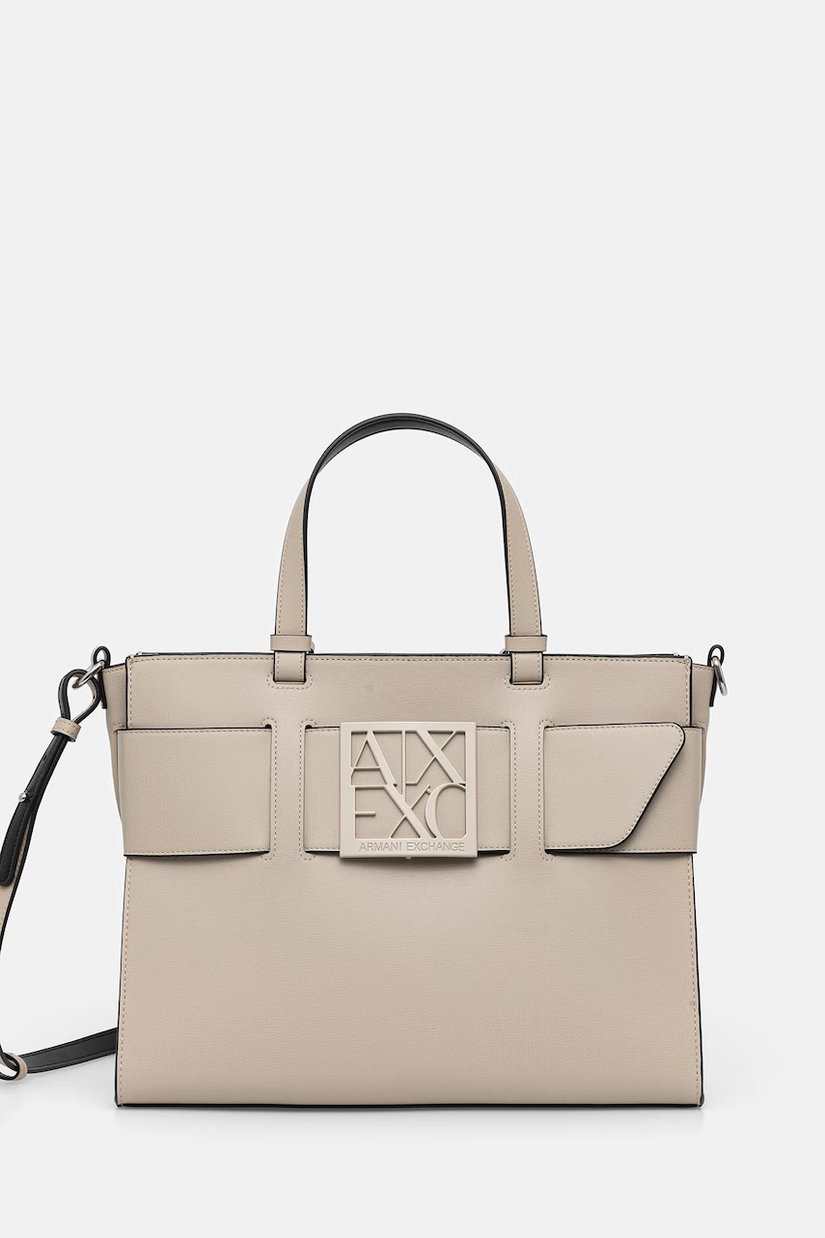 Armani Exchange geantă pentru femei cu imitație de piele