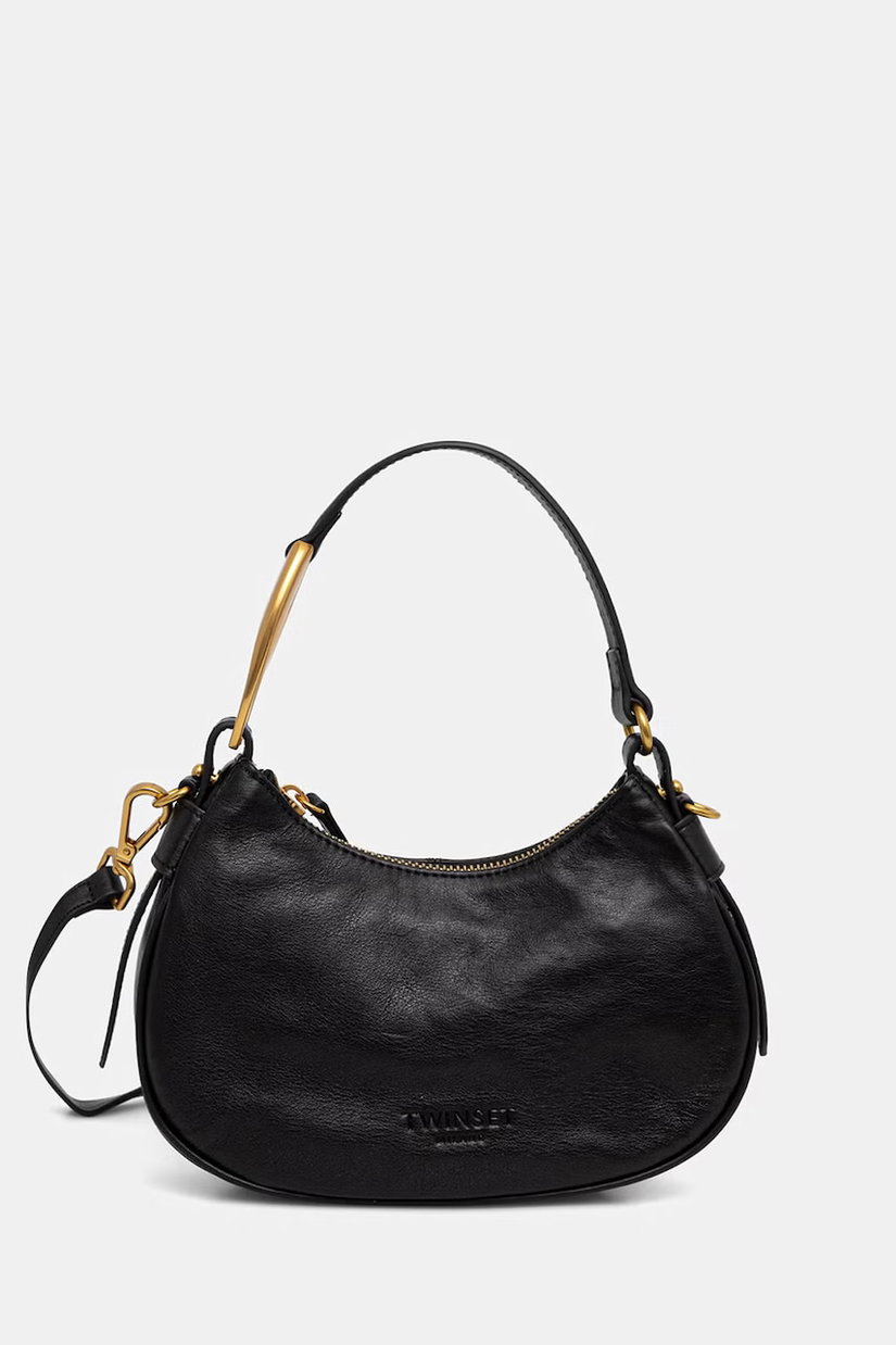 Twinset hobo bag pentru femei din piele