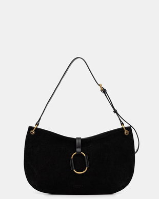 Twinset hobo bag pentru femei din piele întoarsă