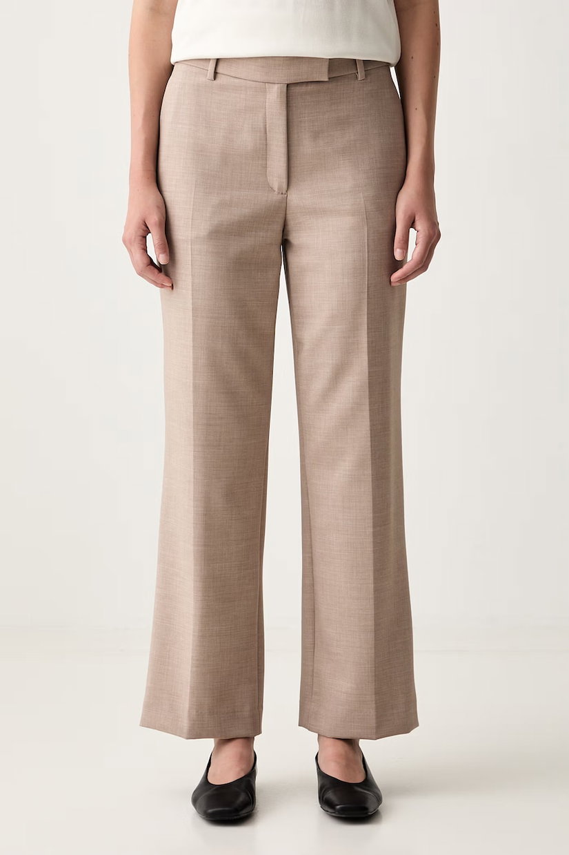 Calvin Klein pantaloni pentru femei cu vâscoză