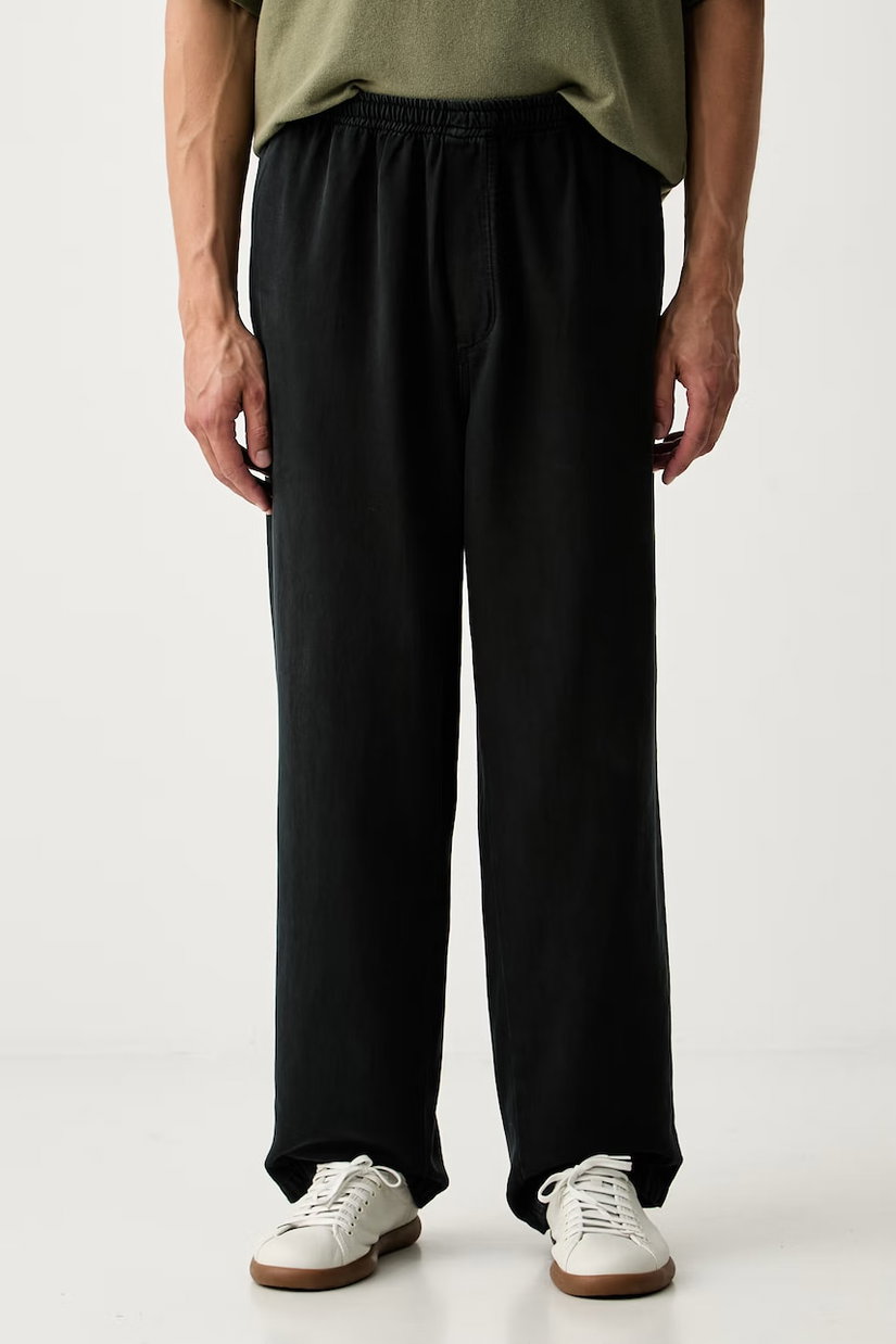 American Vintage pantaloni joggers pentru bărbați din bumbac