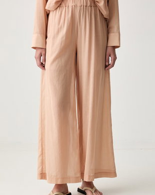 ViCOLO pantaloni palazzo pentru femei din bumbac