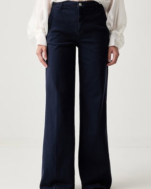 ViCOLO blugi wide leg pentru femei