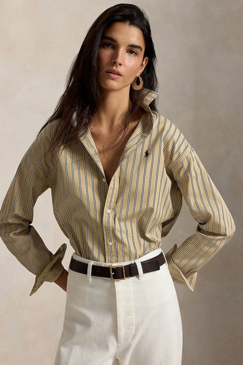 Polo Ralph Lauren cămașă pentru femei din bumbac