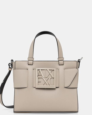 Armani Exchange geantă pentru femei cu imitație de piele