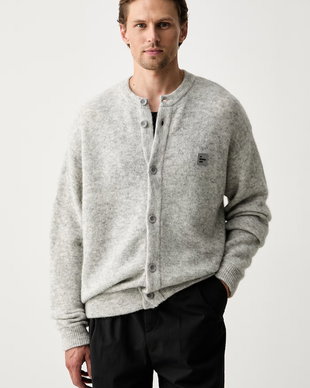 American Vintage cardigan pentru bărbați cu lână