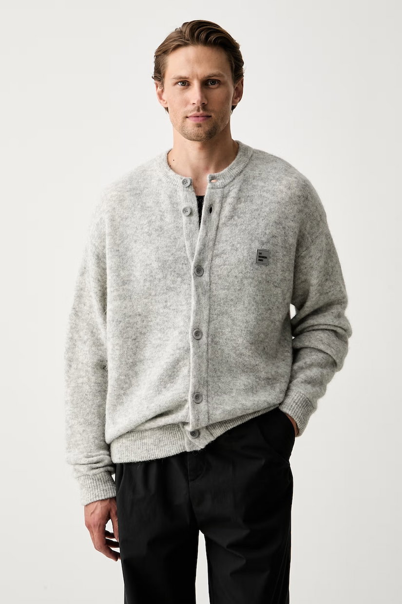 American Vintage cardigan pentru bărbați cu lână