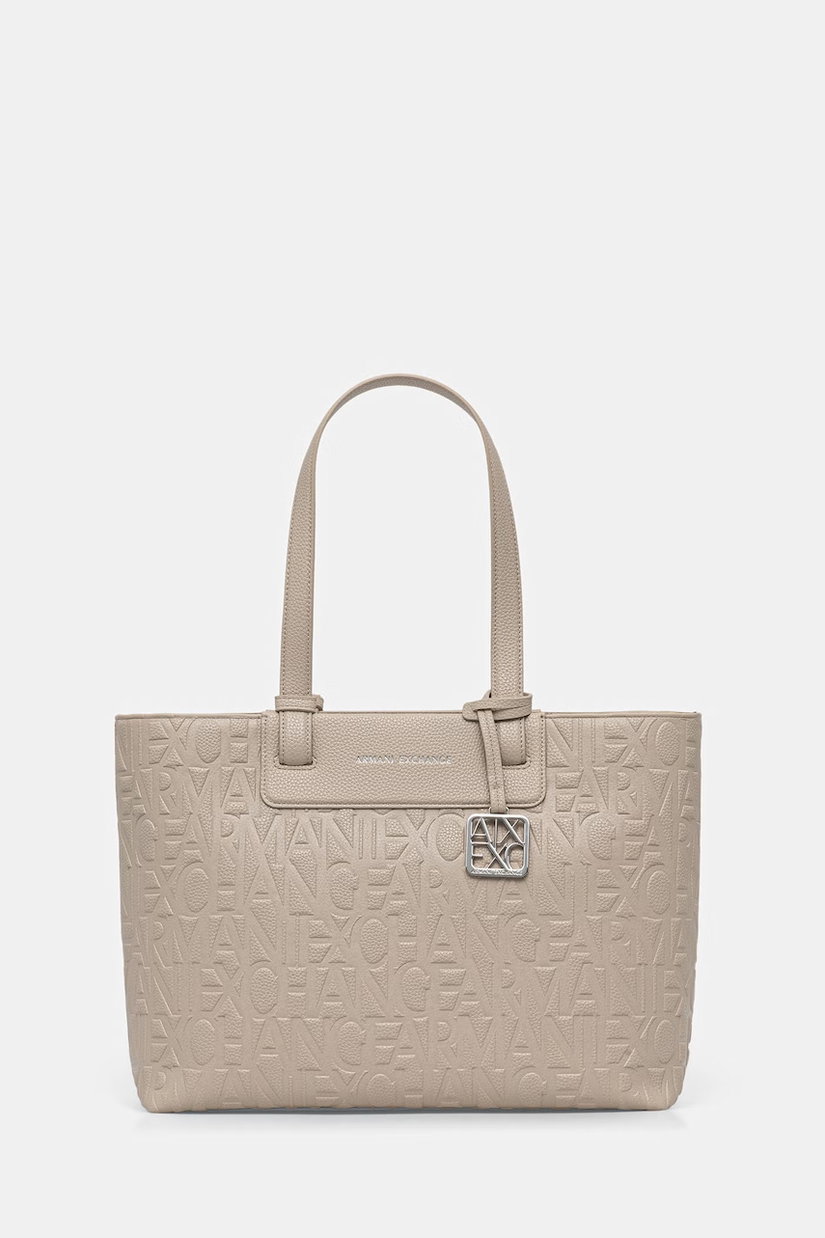 Armani Exchange geantă shopper pentru femei cu imitație de piele