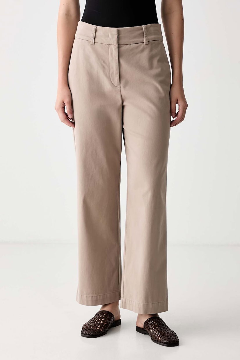 Marc O'Polo pantaloni pentru femei din bumbac cu elastan