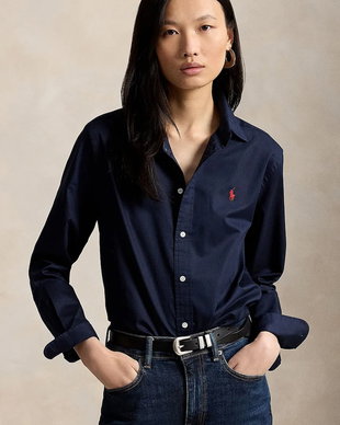 Polo Ralph Lauren cămașă pentru femei din bumbac