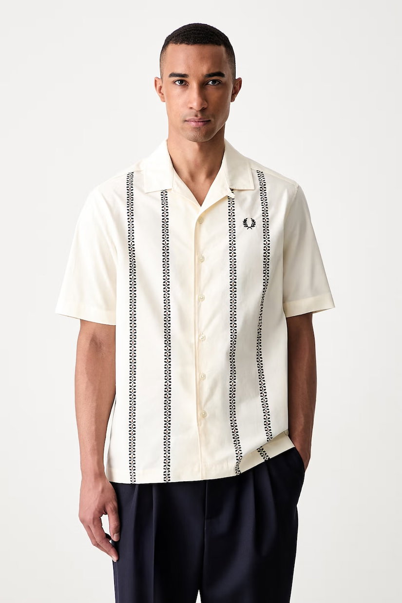 Fred Perry cămașă pentru bărbați, din bumbac