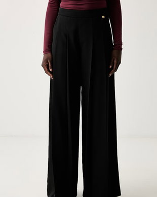 Marciano by Guess pantaloni wide leg pentru femei KAMILA