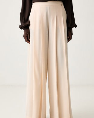 Marciano by Guess pantaloni wide leg pentru femei KAMILA