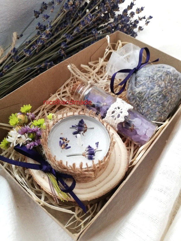 Marturii set lavanda / Cadou set lavanda