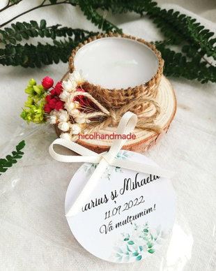 Marturii nunta / Marturii lumânări parfumate
