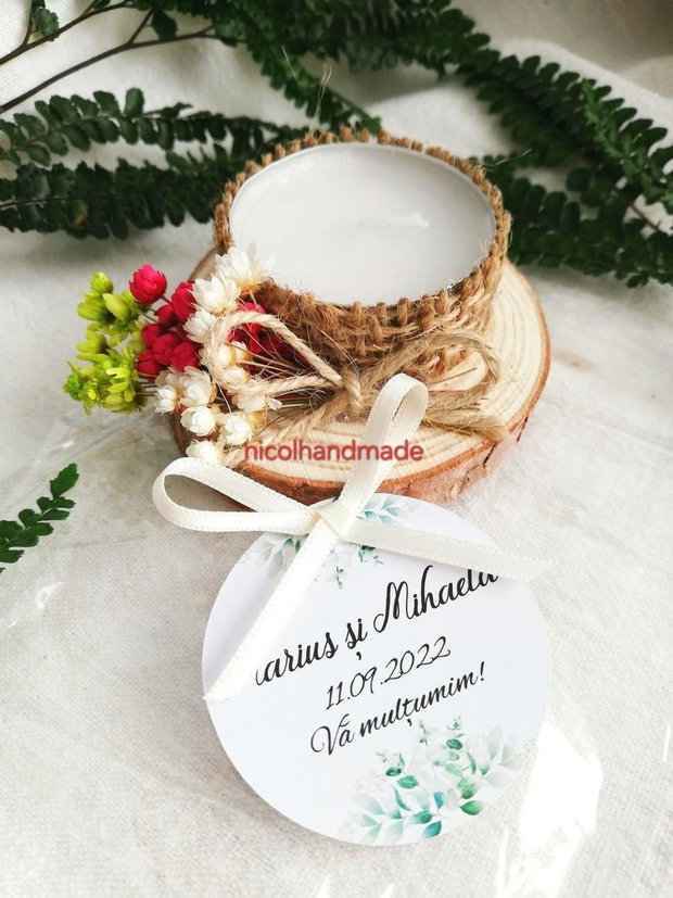Marturii nunta / Marturii lumânări parfumate
