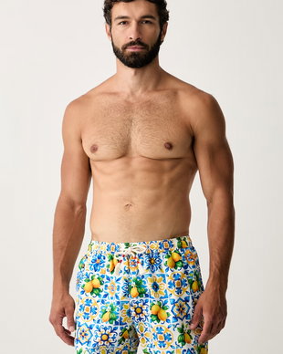 MC2 Saint Barth pantaloni scurți de baie bărbați LIGHTING 70