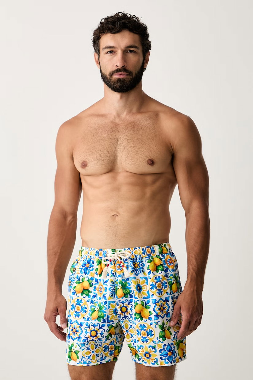 MC2 Saint Barth pantaloni scurți de baie bărbați LIGHTING 70