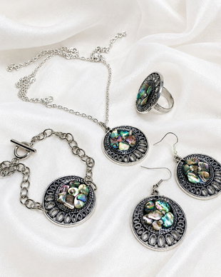 Set bijuterii Abalone (Paua) 02213