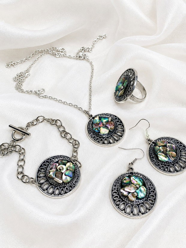 Set bijuterii Abalone (Paua) 02213