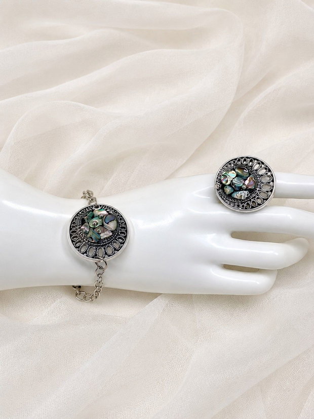 Set bijuterii Abalone (Paua) 02213