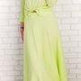 Fusta Lunga Panza Topita Verde Neon