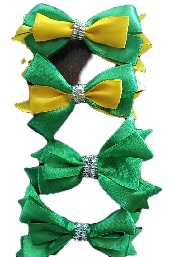 Set 4 clame funda verde