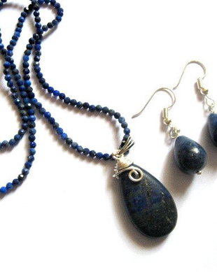 set bijuterii cu lapis lazuli 52553