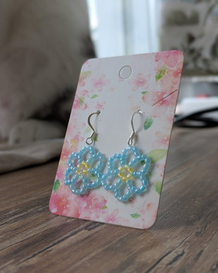 Cercei handmade mărgele