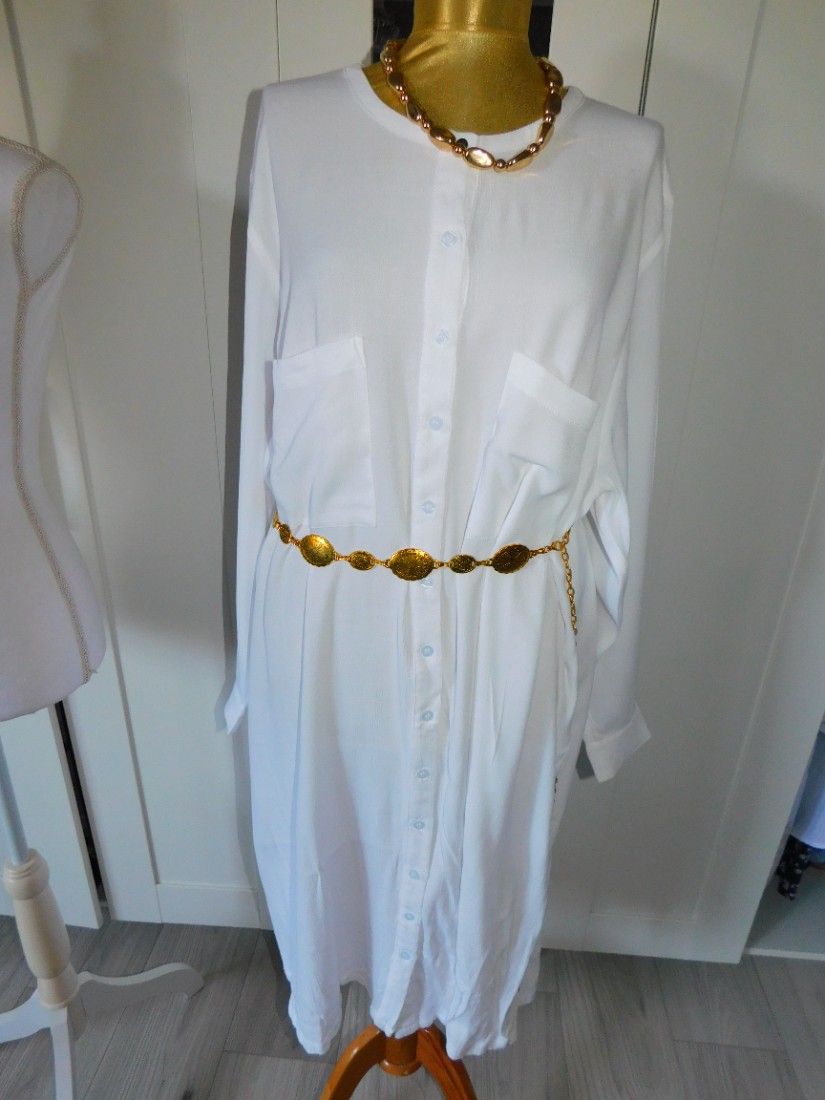 Rochie noua deosebita, masura 50 - 52, cordon nou si colier asortat cadou