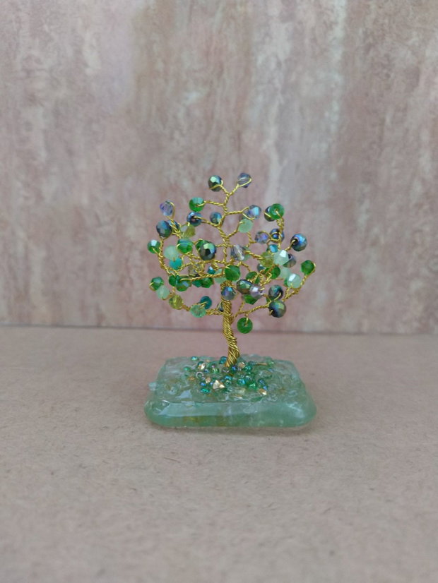 Mărturii handmade Copăcei din sârmă și pietre naturale | Personalizabile pentru nuntă și botez
