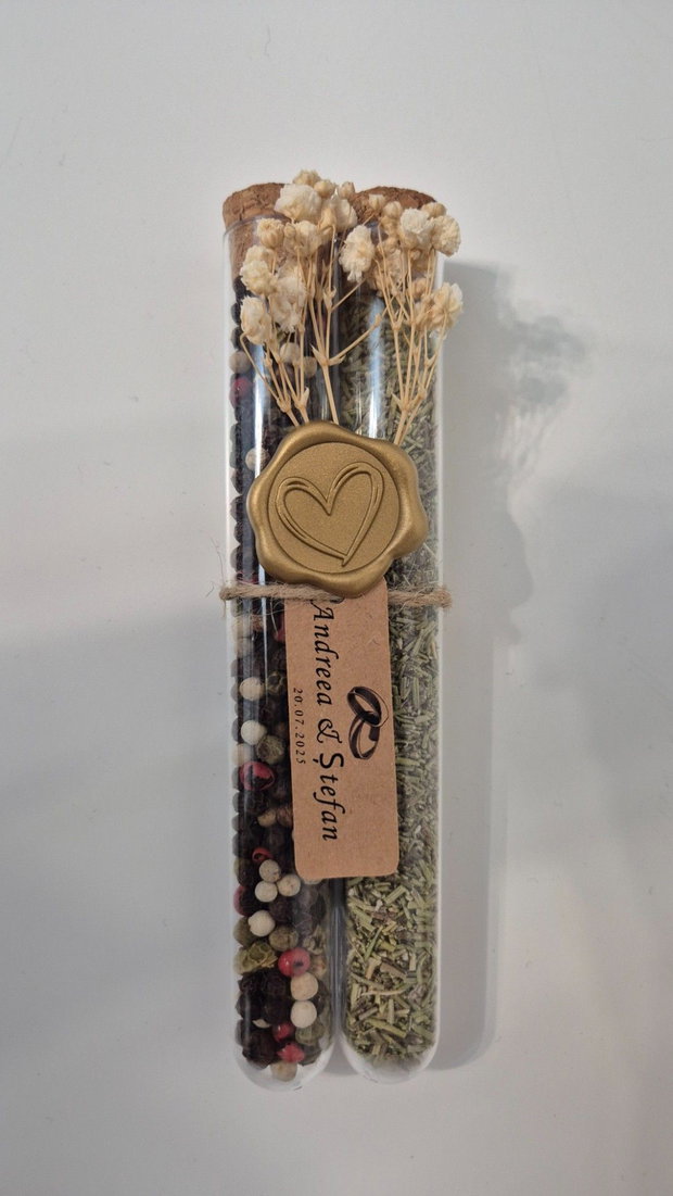 Mărturie elegantă handamde -personalizata