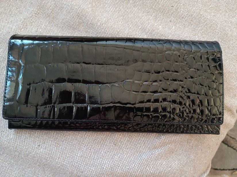 Plic vintage din crocodil