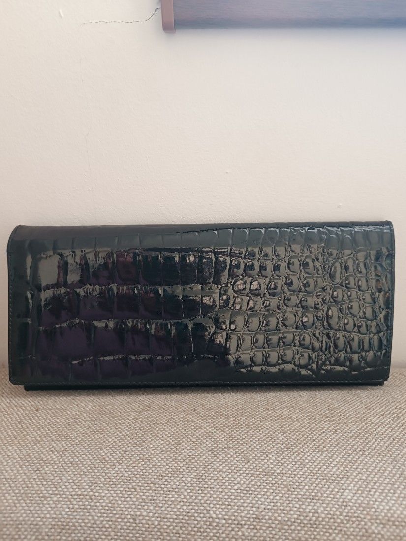 Plic vintage din crocodil